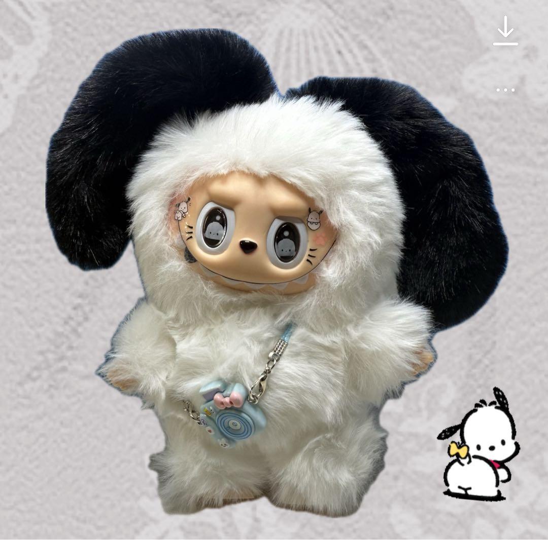 超レア　海外限定　カスタムラブブ　カスタムジモモ　犬　改造　ぬいぐるみ