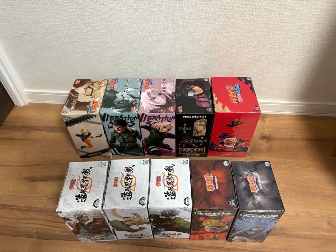 NARUTO フィギュア　10箱まとめ売り　造形忍界大戦