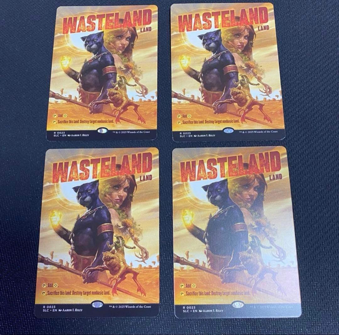 不毛の大地 通常版 SLC ボーダーレス 英語 4枚 匿名配送