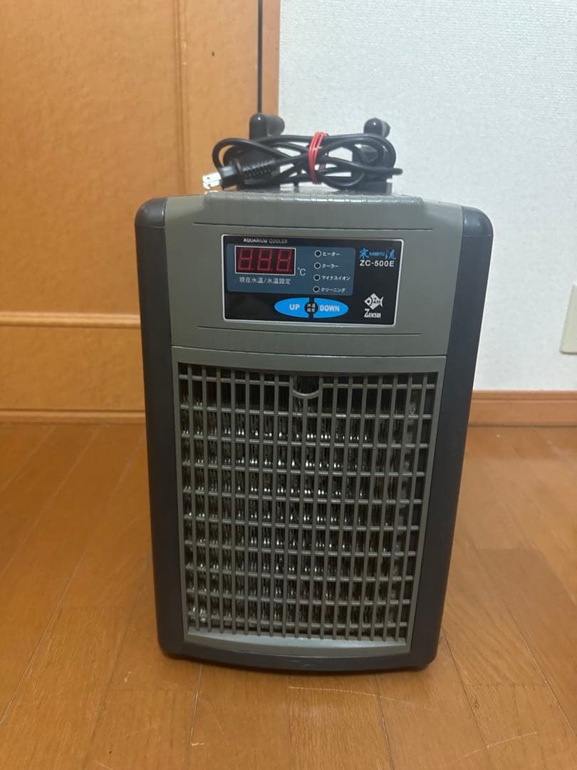 大型水槽用　ゼンスイ クーラー500e 接続用ヒーター付き