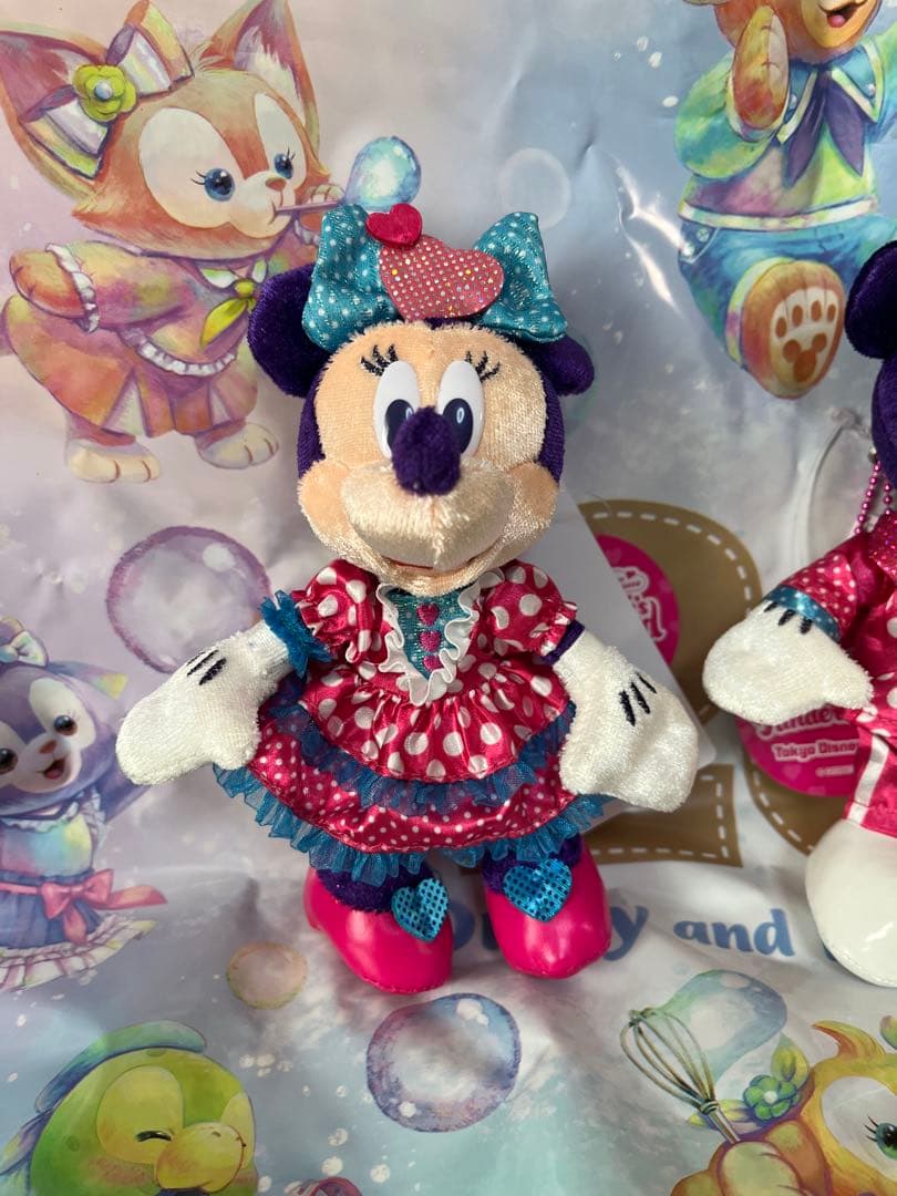 ミニー　ファンダーランド ミニパル ぬいぐるみ　ぬいば　ぬいチャ　セット