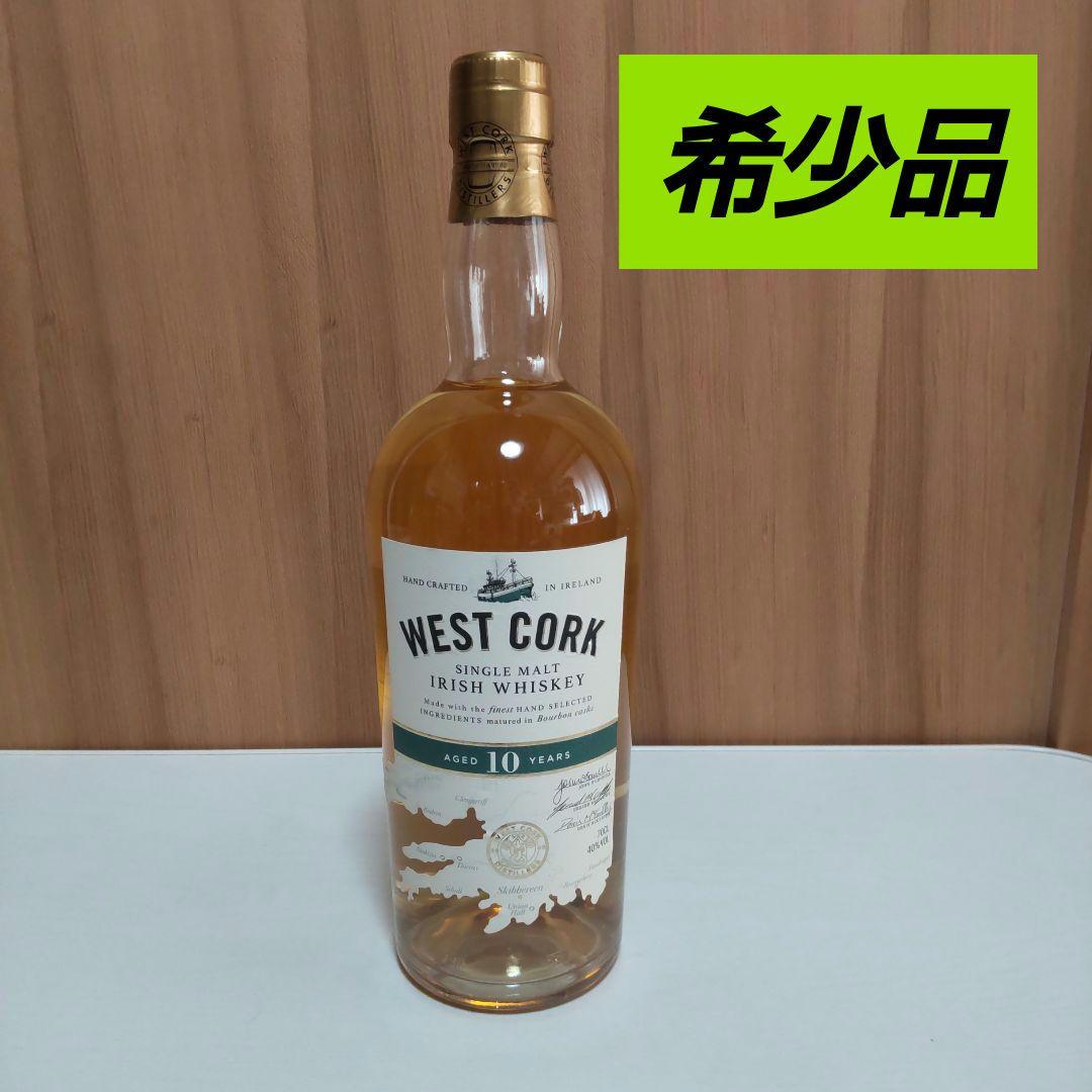 WEST CORK 10年 シングルモルトウイスキー 700ml 40%