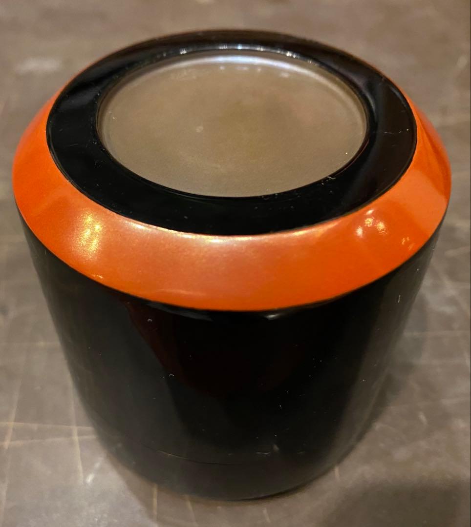 輪島塗　棗　蒔絵・鶴紋　鈴谷鐵五郎作 茶道具・ヴィンテージ　レア