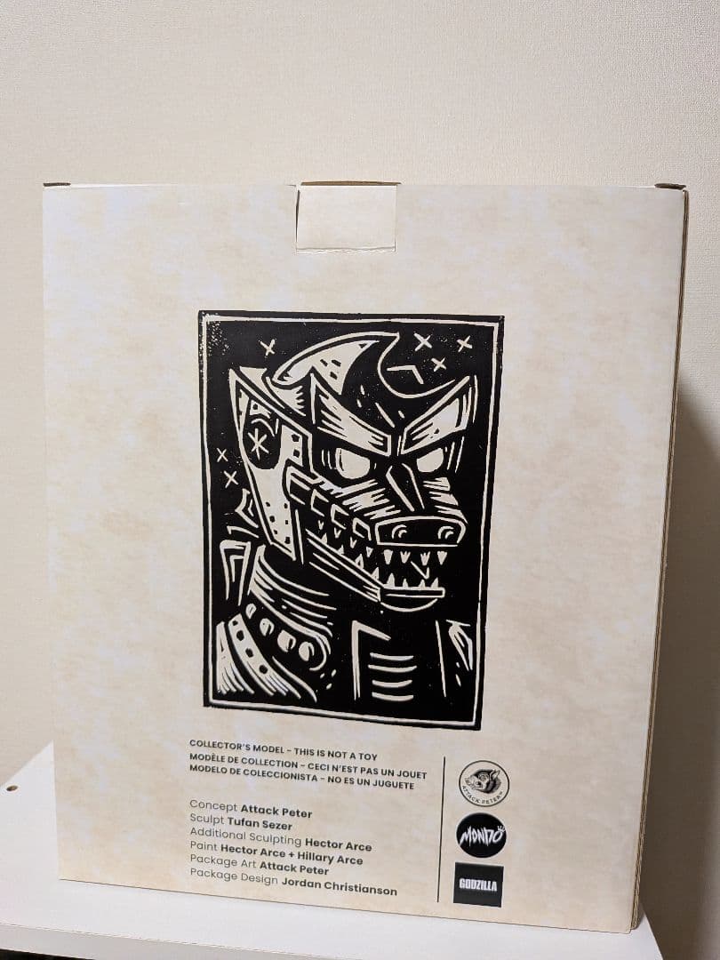MONDO メカゴジラ リノカット ブラック 世界350体限定 未展示美品 希少