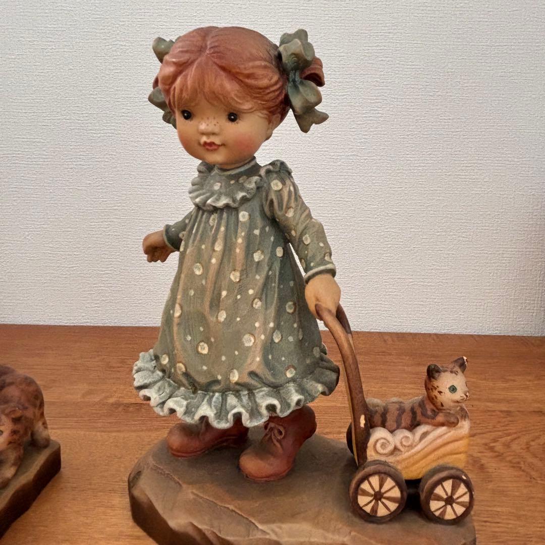 アンリ人形　サラ　ケイ　Sarah Kay 置物 5体セット ANRI 限定品