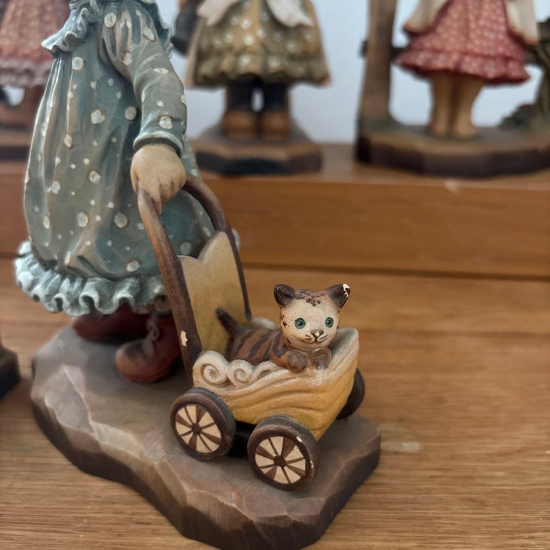 アンリ人形　サラ　ケイ　Sarah Kay 置物 5体セット ANRI 限定品