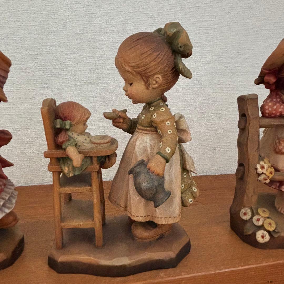 アンリ人形　サラ　ケイ　Sarah Kay 置物 5体セット ANRI 限定品