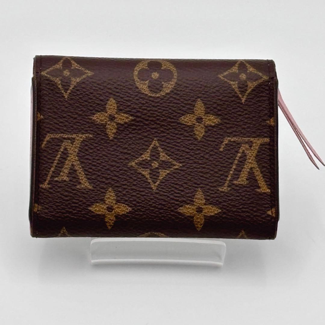 ルイヴィトン ポルトモネ・ロザリ モノグラム　ローズバレリーヌ　財布 正規品