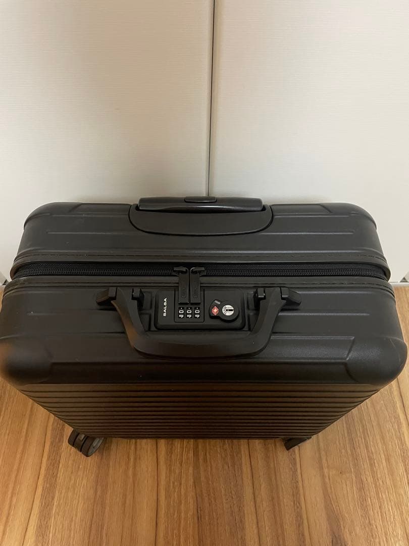 【美品】リモワ サルサ ビジネストロリー ブラック