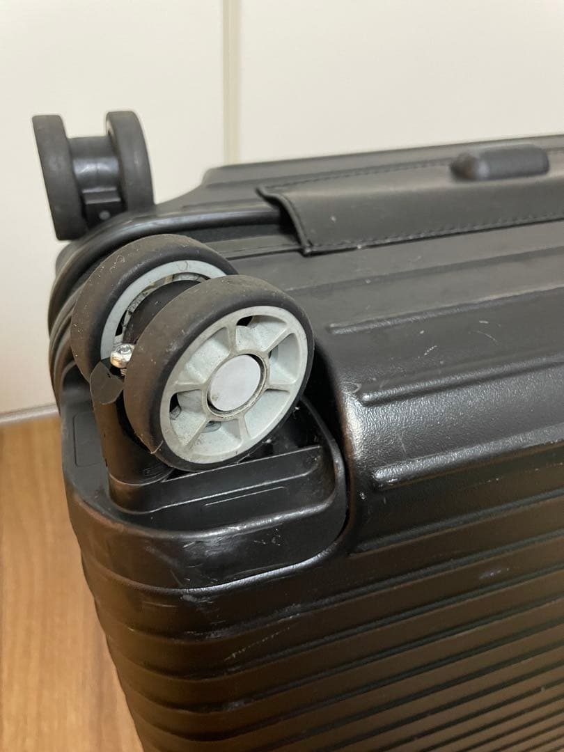 【美品】リモワ サルサ ビジネストロリー ブラック