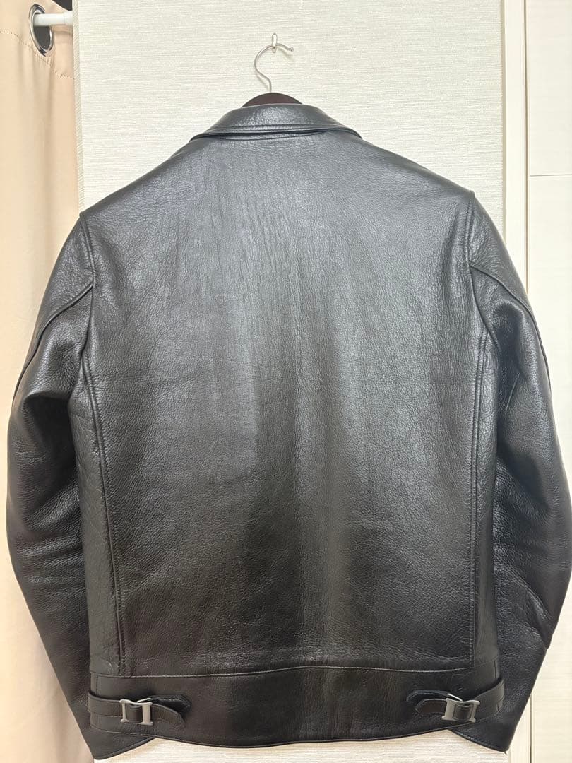 Addict Clothes レザージャケット ブラック 38 ディアスキン