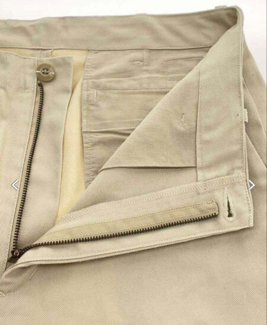 SEQUEL シークエル TYPE-F ベージュ チノパン サイズL