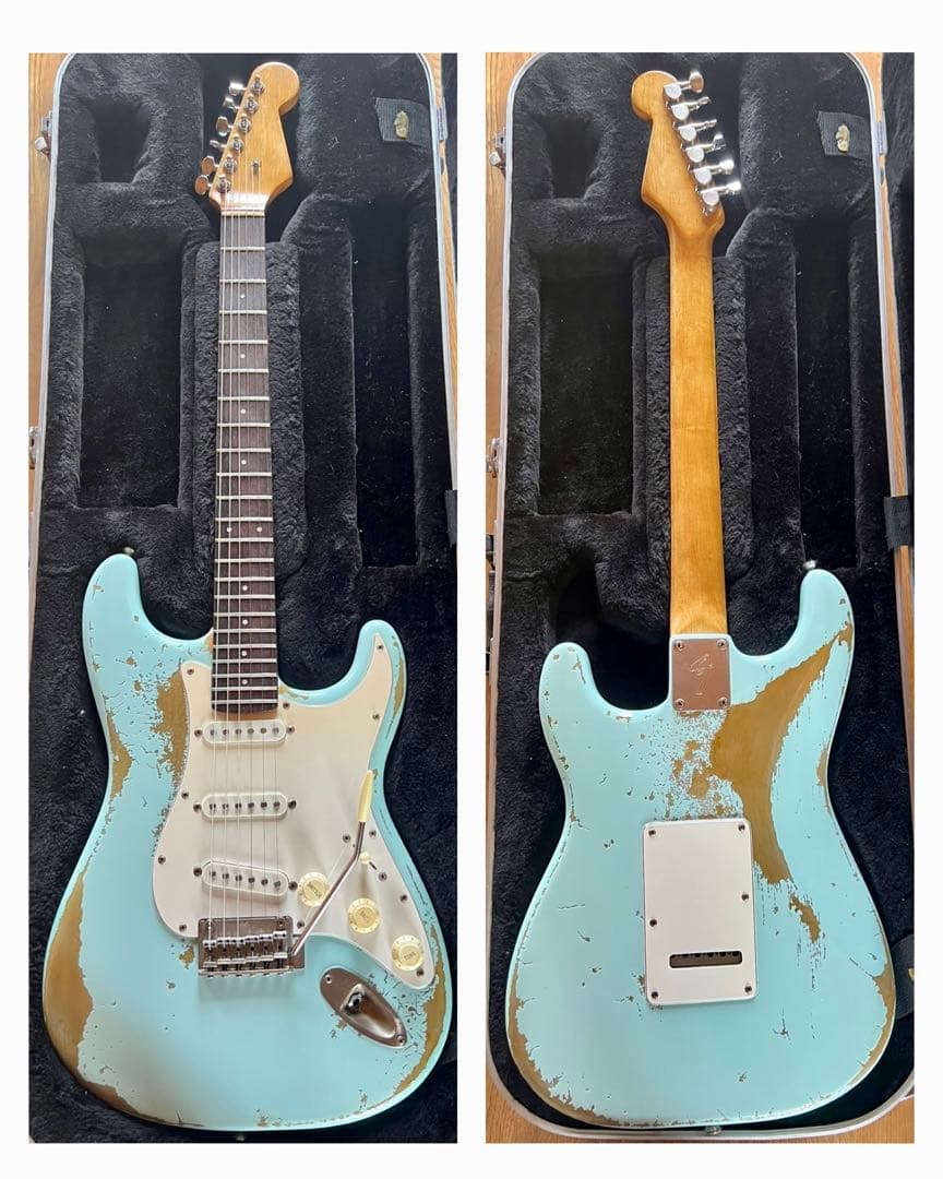 テト、プロフ必読ですさま専用ハードレリック ストラトキャスター タイプ