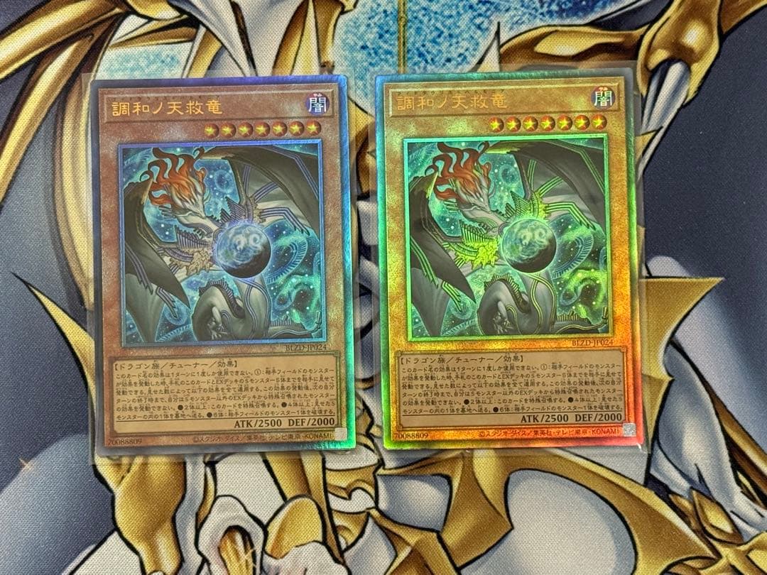 調和ノ天救竜　フィドラウリス=ハルモニア　レリーフ2枚