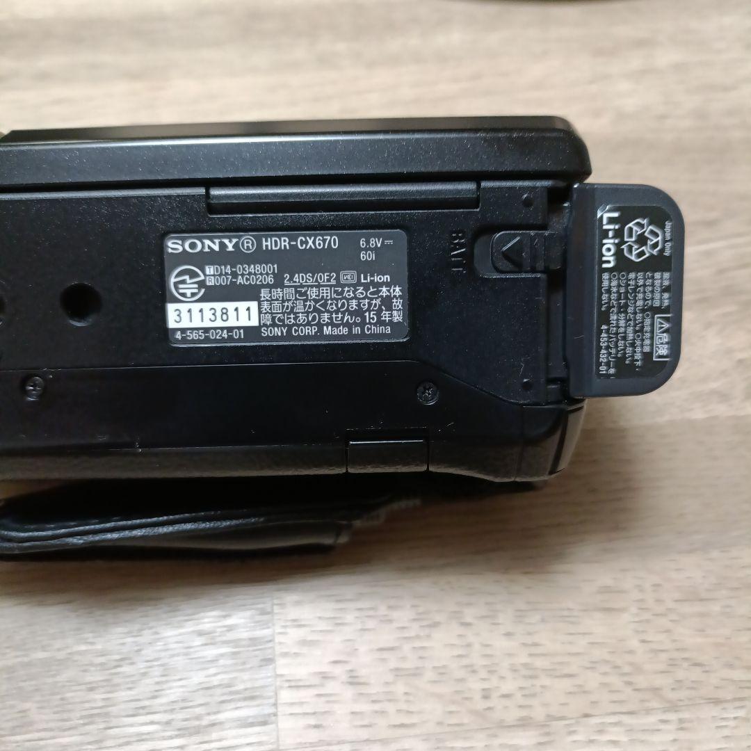 美品　SONY　HDR-CX670