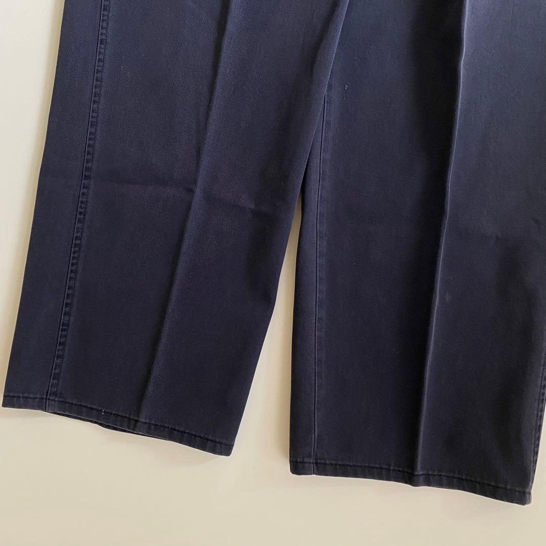 ポロラルフローレン w34 ナス紺 ポロチノ 初期型 アンドリュー ツータック