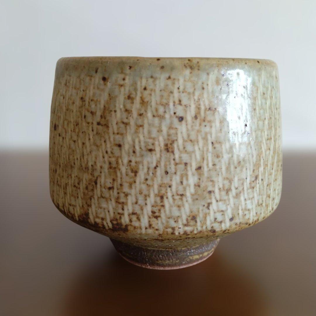 人間国宝　島岡達三さんの「地釉象嵌縄文盌」