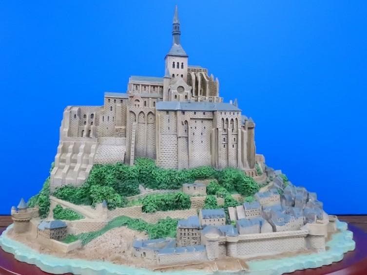 フランス モンサンミッシェル ジオラマ模型 超精密 リアル 世界遺産 レノックス