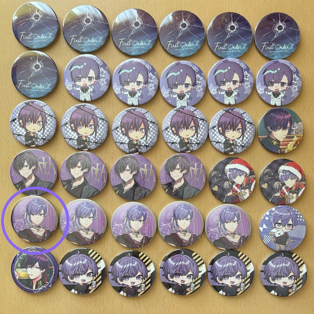 浦島坂田船 志麻 缶バッチ