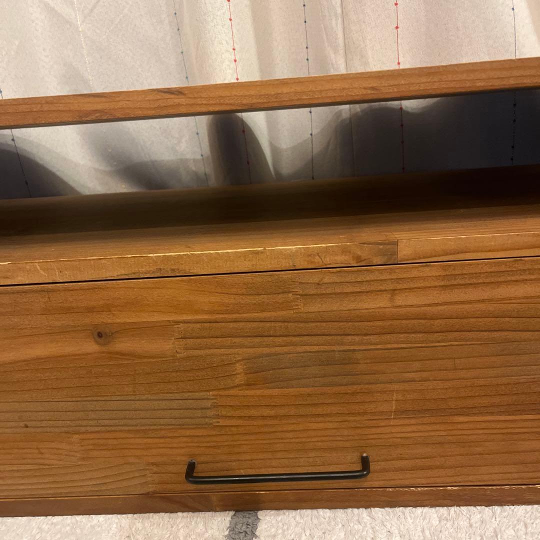 ⚫︎お値下げ⚫︎木製テレビボード アンティーク風 無垢材風
