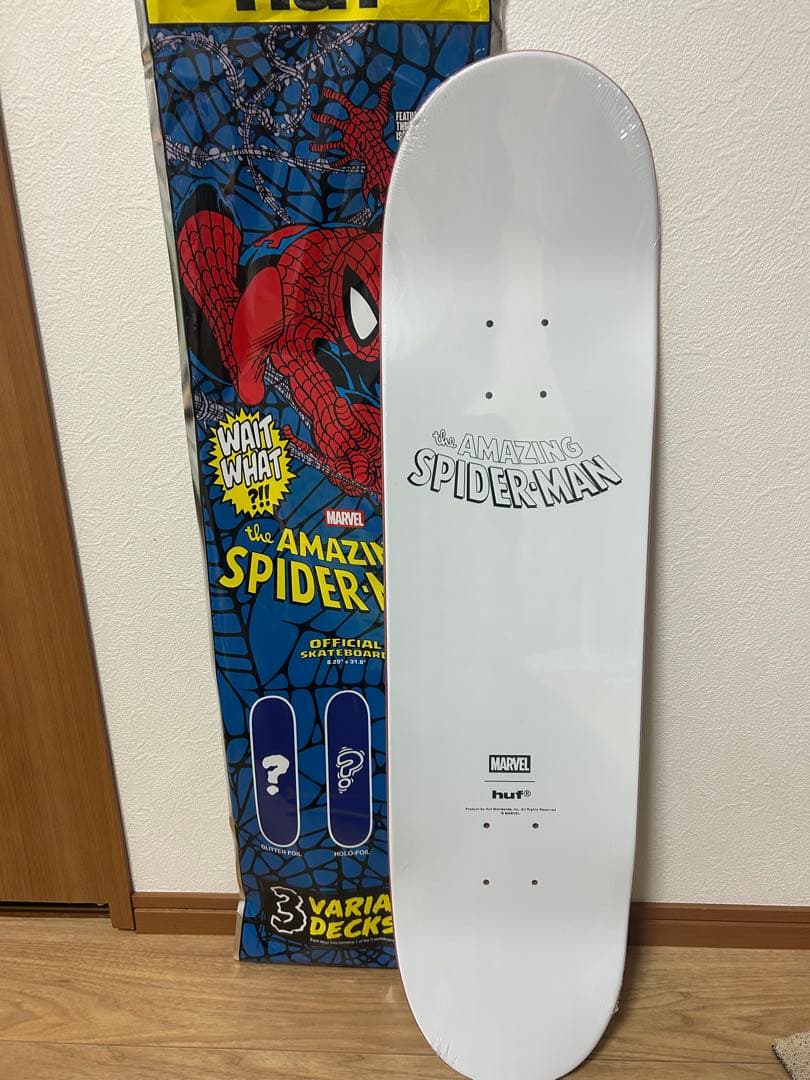 Amazing Spider-Man スケボーデッキ　huf