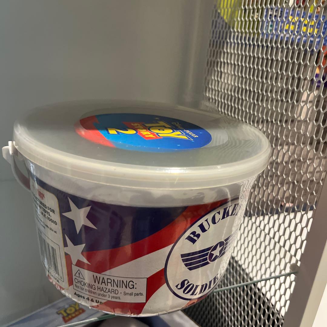 し*号様 未開封 グリーンアーミーメン バケットオブソルジャーズ バケツ トイス