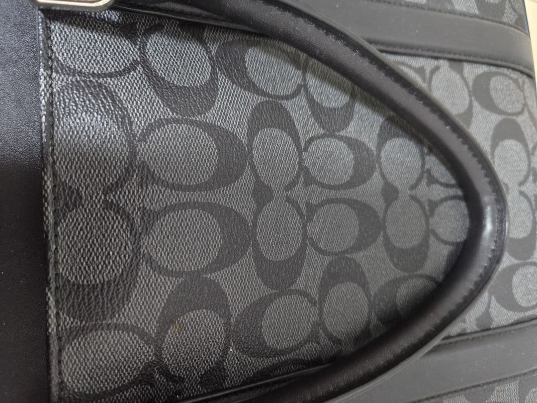 COACH コーチ ビジネスバッグ シグネチャー ブラック カードケース名刺入れ