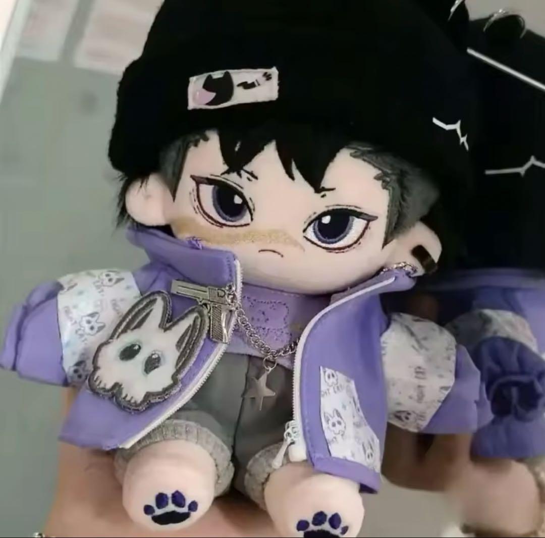 不死川玄弥　着せ替え ぬいぐるみ　20cm 鬼滅の刃