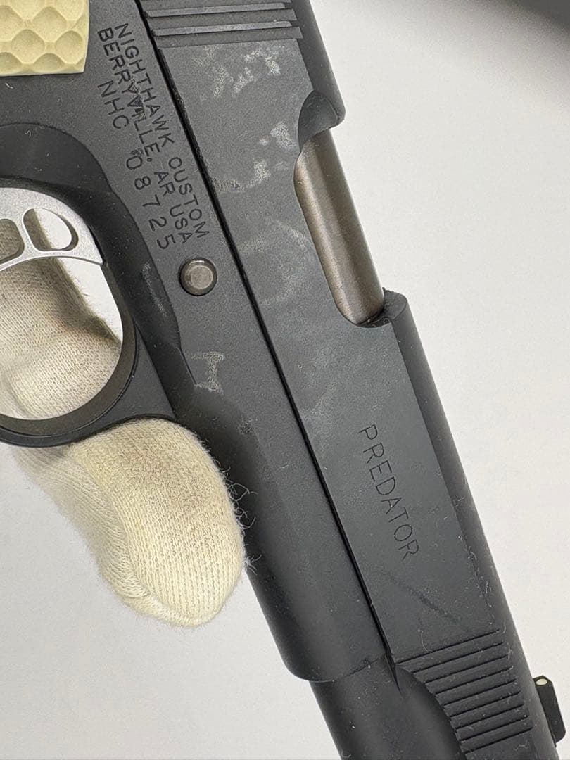 美品　24丁限定　WA ナイトホーク　プレデター　実銃用ケース　ガンスタンド