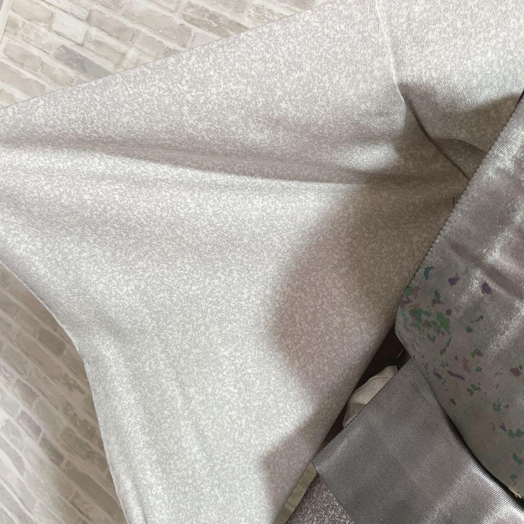 訪問着　フルセット　桜の木　菊　流水　金彩加工　叩き染　入学式　卒業式　I2