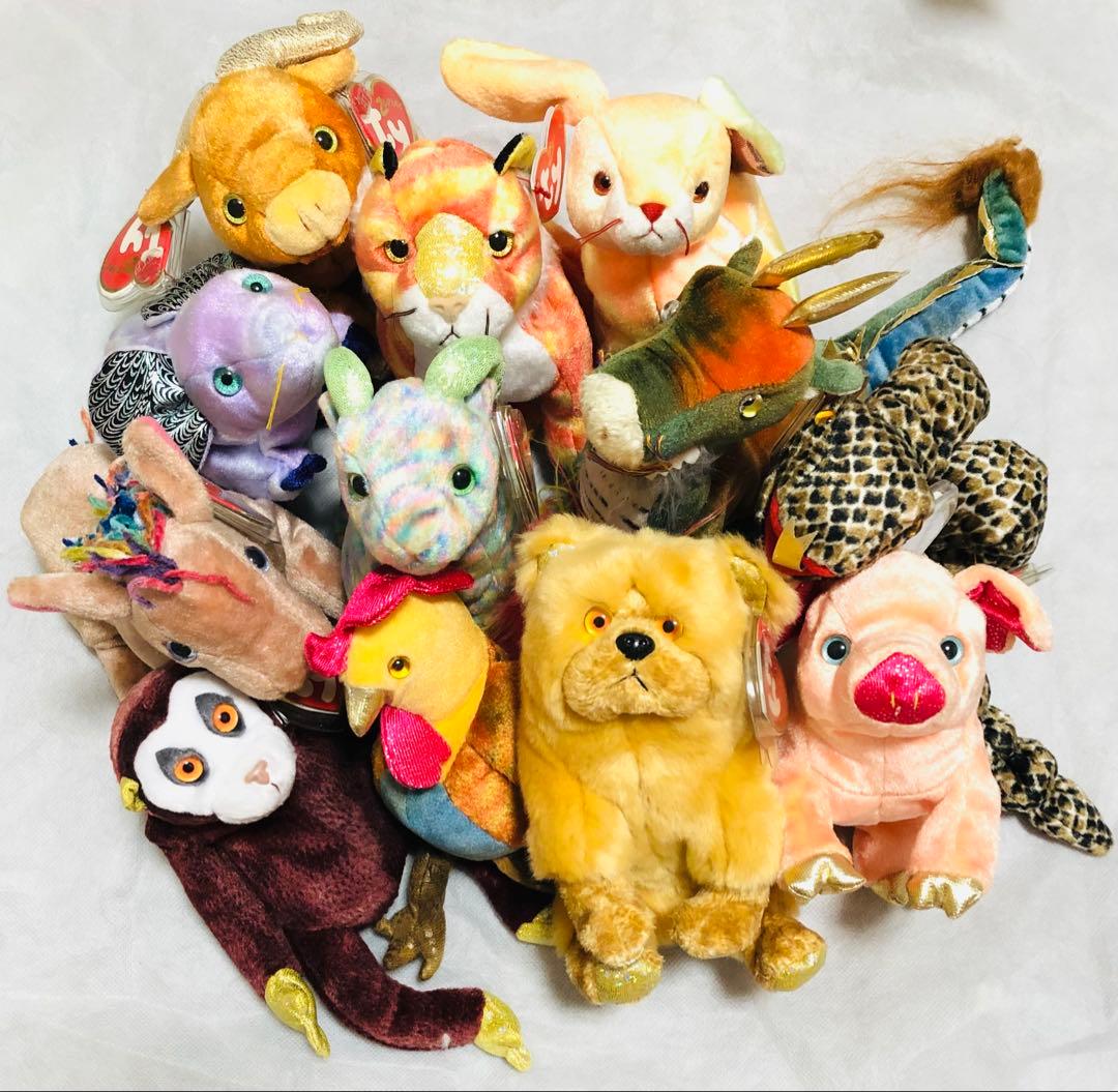 tyビーニーベイビーズ ZODIAC 干支　12支