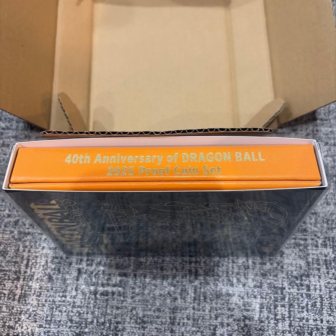 ドラゴンボール40周年記念 2025プルーフ貨幣セット初回生産品新品☆