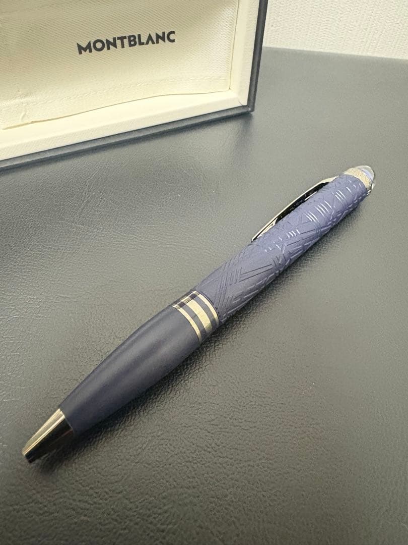 モンブラン　スターウォーカースペースブルー　プレシャスレジン　ほぼ未使用