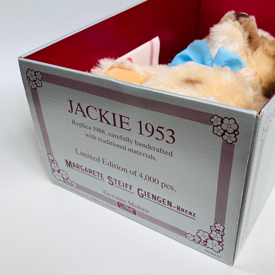 ★月末セール★4000体限定　シュタイフ ジャッキー 1953年 テディベア