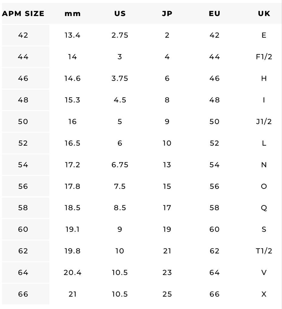 APM monaco ピンクマザーオブパール ハートリング