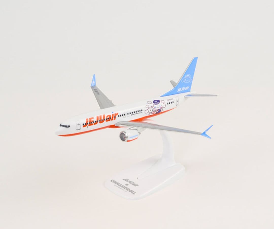 チェジュ航空 サンリオキャラクター B737-8 1/200 6個セット