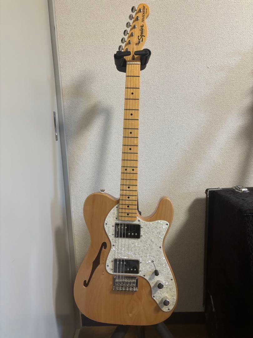 squier by fender telecaster thinline ギター