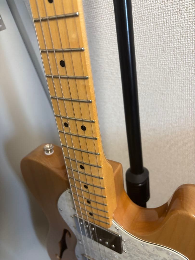 squier by fender telecaster thinline ギター