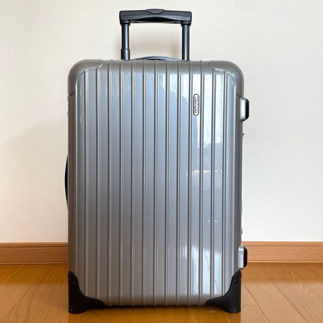 RIMOWA サルサ シルバーグレー 856.52 機内持込 キャリーケース