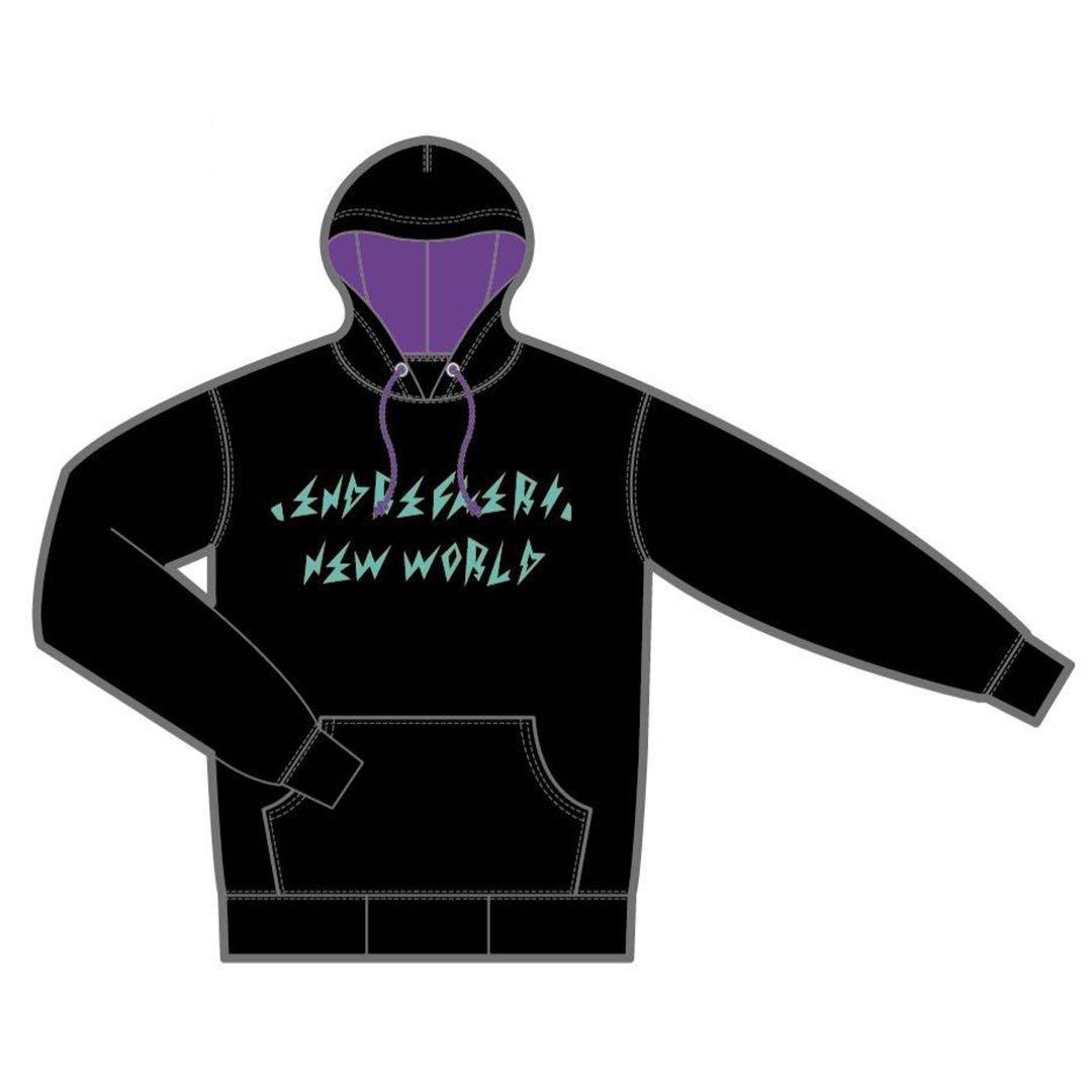 【送料込】オーバーサイズパーカーモコモコ刺繍ロゴ黒 【RE】Freesize