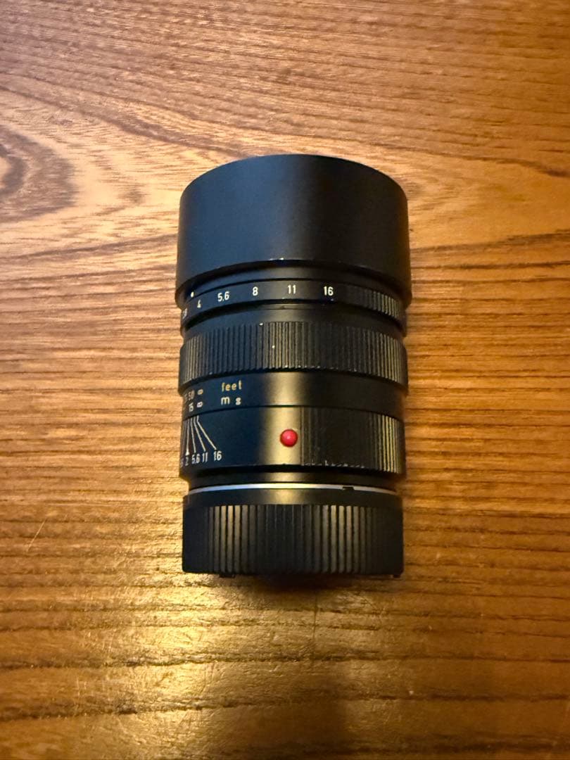 Leica Summicron 90mm F2 3rd 外観のみ少しスレ光学良好