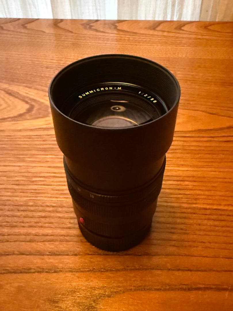 Leica Summicron 90mm F2 3rd 外観のみ少しスレ光学良好