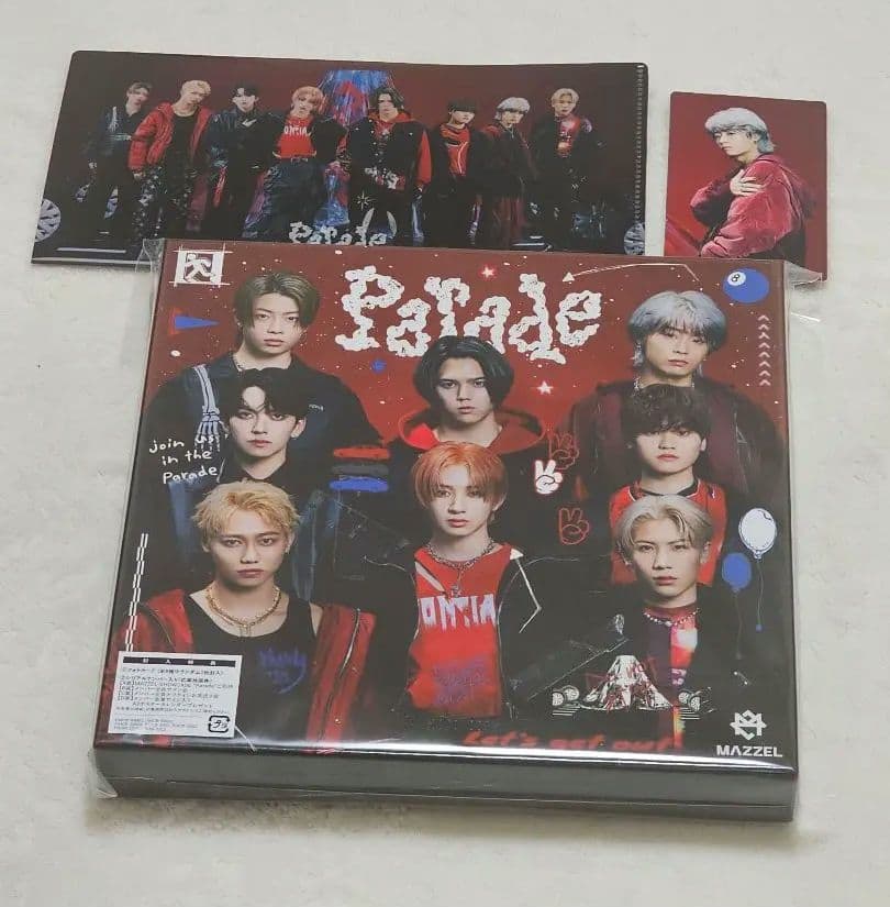 【FC限定】MAZZEL「Parade」MUZEUM盤(CD＋DVD)