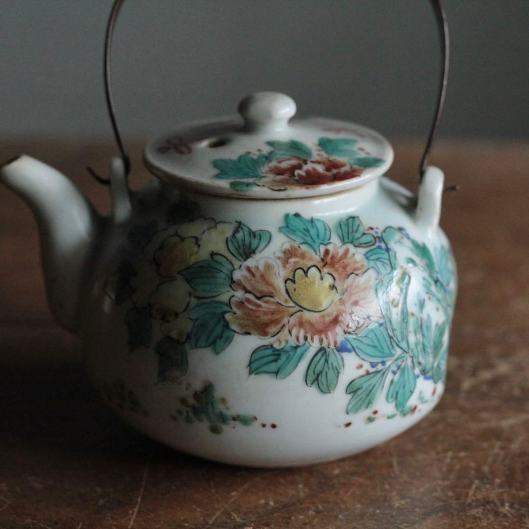 薩摩平佐 色絵 ちょか 古美術 古道具 アンティーク