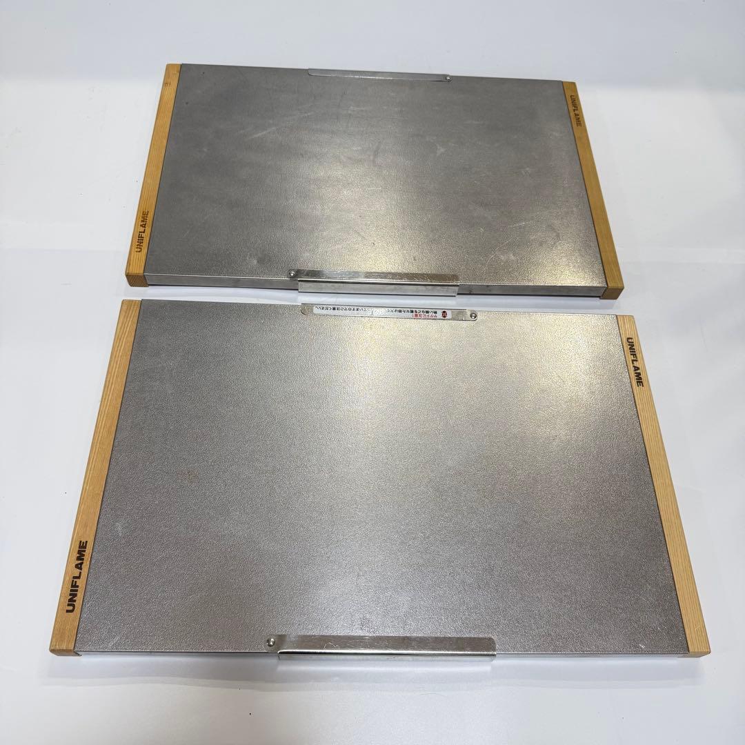 ユニフレーム 焚き火テーブル2個&レッグラック&専用トートセット