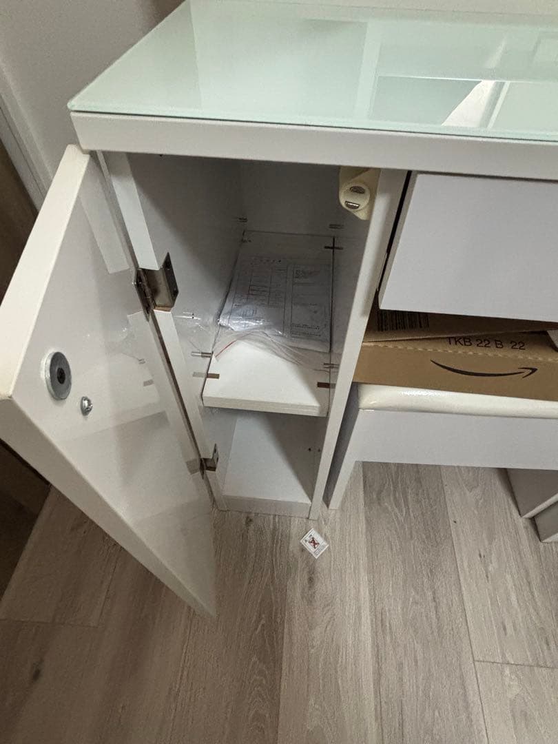 ホワイトドレッサー・鏡台