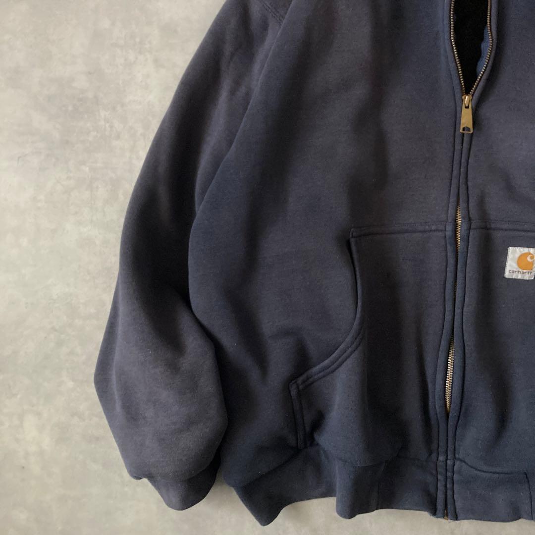 トップス Carhartt Sun Faded Zip Up Thermal Hoody