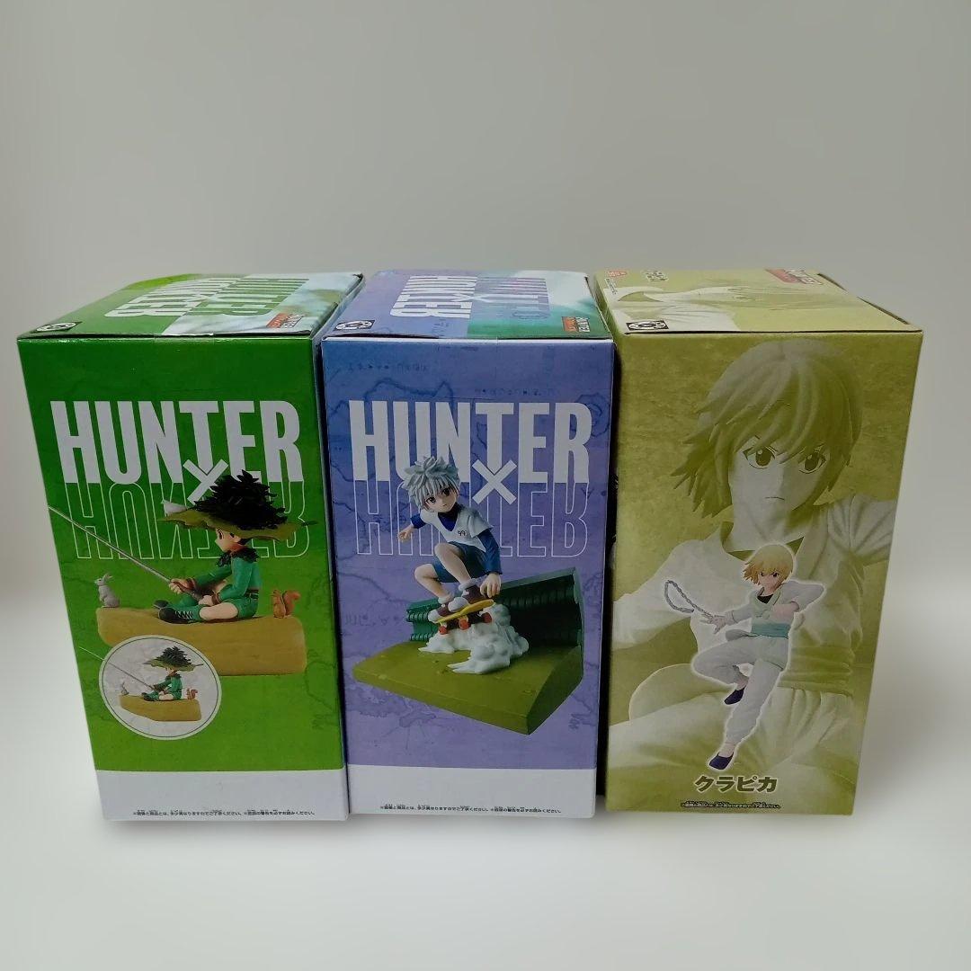 HUNTER×HUNTER　クラピカ　キルア　ゴン　フィギュア