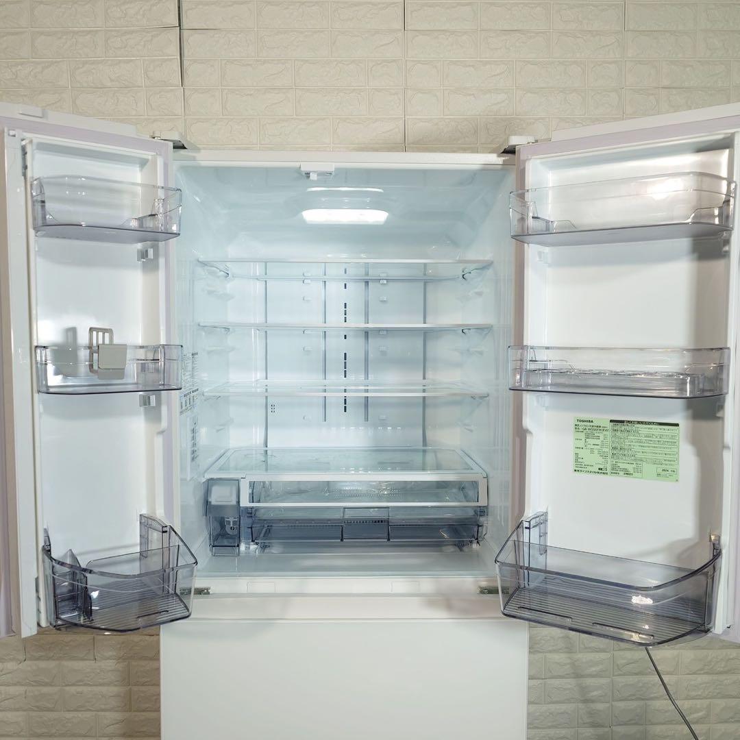 TOSHIBA 冷蔵庫 GR-W550FH 551L 2024年製 C119