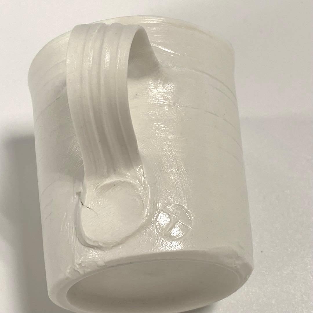 希少　黒田泰蔵　白磁　デミタスカップ＆ソーサー